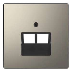 Schneider Electric MERTEN D-LIFE MTN4522-6050 — накладка на информационную розетку RJ45, никель (ШНАЙДЕР) Schneider Electric MERTEN D-LIFE MTN4522-6050 — накладка на информационную розетку RJ45, никель (ШНАЙДЕР)