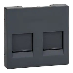 Schneider Electric MERTEN SYSTEM M MTN4562-0414 (антрацит), накладка розетки информационной (ШНАЙДЕР) Schneider Electric MERTEN SYSTEM M MTN4562-0414 (антрацит), накладка розетки информационной (ШНАЙДЕР)