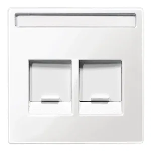 Накладка на розетку информационную Schneider Electric MERTEN SYSTEM M, белый (ШНАЙДЕР) Накладка на розетку информационную Schneider Electric MERTEN SYSTEM M, белый (ШНАЙДЕР)