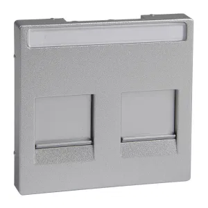 Schneider Electric MERTEN SYSTEM M MTN4564-0460 — накладка на розетку информационную, алюминий (ШНАЙДЕР) Schneider Electric MERTEN SYSTEM M MTN4564-0460 — накладка на розетку информационную, алюминий (ШНАЙДЕР)