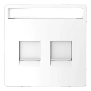 Schneider Electric MERTEN D-LIFE MTN4564-6035, накладка на информационную розетку RJ45 (белый лотос) (ШНАЙДЕР) Schneider Electric MERTEN D-LIFE MTN4564-6035, накладка на информационную розетку RJ45 (белый лотос) (ШНАЙДЕР)