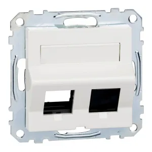 Schneider Electric MERTEN SYSTEM M MTN4568-0319 — накладка на информационную розетку RJ45 (белый) (ШНАЙДЕР) Schneider Electric MERTEN SYSTEM M MTN4568-0319 — накладка на информационную розетку RJ45 (белый) (ШНАЙДЕР)