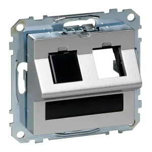 Schneider Electric MERTEN D-LIFE MTN4564-6036 — накладка на информационную розетку RJ45 (алюминий) (ШНАЙДЕР) Schneider Electric MERTEN D-LIFE MTN4564-6036 — накладка на информационную розетку RJ45 (алюминий) (ШНАЙДЕР)