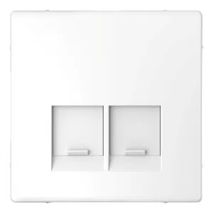 Schneider Electric MERTEN D-LIFE MTN4572-6035 (белый лотос) накладка на информационную розетку (ШНАЙДЕР) Schneider Electric MERTEN D-LIFE MTN4572-6035 (белый лотос) накладка на информационную розетку (ШНАЙДЕР)