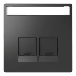 Schneider Electric MERTEN D-LIFE MTN4574-6034 (антрацит) накладка на информационную розетку (ШНАЙДЕР) Schneider Electric MERTEN D-LIFE MTN4574-6034 (антрацит) накладка на информационную розетку (ШНАЙДЕР)