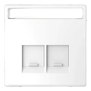 Schneider Electric MERTEN D-LIFE MTN4574-6035 (белый лотос), накладка на информационную розетку RJ45 (ШНАЙДЕР) Schneider Electric MERTEN D-LIFE MTN4574-6035 (белый лотос), накладка на информационную розетку RJ45 (ШНАЙДЕР)