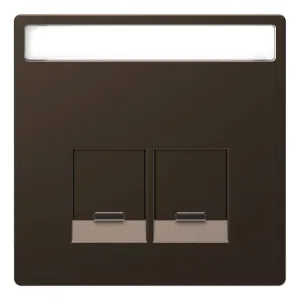 Schneider Electric MERTEN D-LIFE MTN4574-6052, накладка на информационную розетку RJ45 (мокко) (ШНАЙДЕР) Schneider Electric MERTEN D-LIFE MTN4574-6052, накладка на информационную розетку RJ45 (мокко) (ШНАЙДЕР)