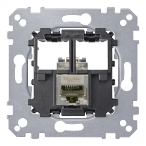 Schneider Electric MTN4575-0011 розетка компьютерная RJ45 Cat.5e, 1 порт, Merten (ШНАЙДЕР) Schneider Electric MTN4575-0011 розетка компьютерная RJ45 Cat.5e, 1 порт, Merten (ШНАЙДЕР)