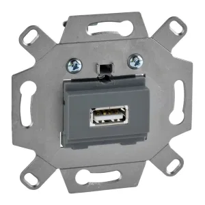 Schneider Electric MTN4581-0000 USB-розетка одинарная (ШНАЙДЕР) Schneider Electric MTN4581-0000 USB-розетка одинарная (ШНАЙДЕР)