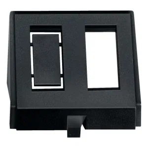 Schneider Electric MTN464398 (вставка для джеков RJ, x2, чёрная) (ШНАЙДЕР) Schneider Electric MTN464398 (вставка для джеков RJ, x2, чёрная) (ШНАЙДЕР)