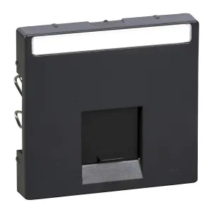 Schneider Electric MERTEN SYSTEM M накладка на информационную розетку MTN465814 (антрацит), RJ45 8(8), IP20 (ШНАЙДЕР) Schneider Electric MERTEN SYSTEM M накладка на информационную розетку MTN465814 (антрацит), RJ45 8(8), IP20 (ШНАЙДЕР)