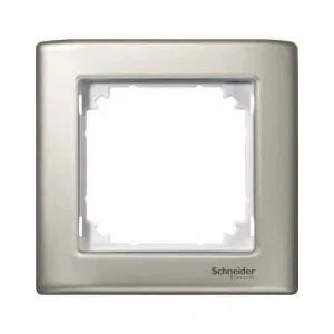Рамка 1 пост Schneider Electric MERTEN M-STAR, серебро матовое (ШНАЙДЕР) Рамка 1 пост Schneider Electric MERTEN M-STAR, серебро матовое (ШНАЙДЕР)