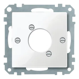 Schneider Electric Merten System M MTN468019, накладка на XLR разъем, белый (ШНАЙДЕР) Schneider Electric Merten System M MTN468019, накладка на XLR разъем, белый (ШНАЙДЕР)