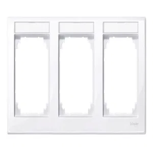 Рамка 3 поста Schneider Electric MERTEN M-SMART, горизонтальная, активно-белый (ШНАЙДЕР) Рамка 3 поста Schneider Electric MERTEN M-SMART, горизонтальная, активно-белый (ШНАЙДЕР)
