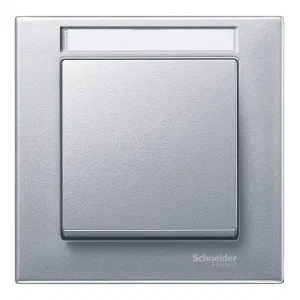 Рамка 1 пост Schneider Electric MERTEN M-PLAN, алюминий (ШНАЙДЕР) Рамка 1 пост Schneider Electric MERTEN M-PLAN, алюминий (ШНАЙДЕР)