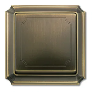Schneider Electric MERTEN ANTIQUE MTN483143: рамка 1 поста, античная латунь (ШНАЙДЕР) Schneider Electric MERTEN ANTIQUE MTN483143: рамка 1 поста, античная латунь (ШНАЙДЕР)