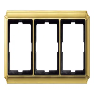 Schneider Electric MTN483321, рамка 3 поста, блестящая латунь (ШНАЙДЕР) Schneider Electric MTN483321, рамка 3 поста, блестящая латунь (ШНАЙДЕР)