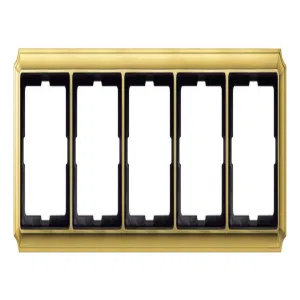 Schneider Electric MTN483521, рамка 5 постов, блестящая латунь (ШНАЙДЕР) Schneider Electric MTN483521, рамка 5 постов, блестящая латунь (ШНАЙДЕР)