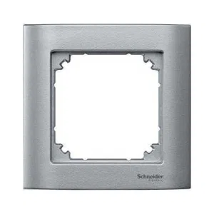 Рамка 1 пост Schneider Electric MERTEN M-ARC, алюминий (ШНАЙДЕР) Рамка 1 пост Schneider Electric MERTEN M-ARC, алюминий (ШНАЙДЕР)