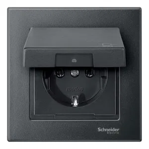 Рамка 1 пост Schneider Electric MERTEN M-PLAN, антрацит (ШНАЙДЕР) Рамка 1 пост Schneider Electric MERTEN M-PLAN, антрацит (ШНАЙДЕР)