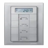 Рамка 2 поста Schneider Electric MERTEN M-PLAN, алюминий