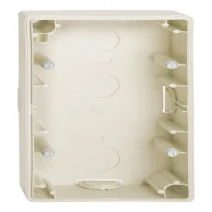 Schneider Electric MTN512244 (Merten M-Smart/Artec) коробка для наружного монтажа Х2, бежевый, 2 поста (ШНАЙДЕР) Schneider Electric MTN512244 (Merten M-Smart/Artec) коробка для наружного монтажа Х2, бежевый, 2 поста (ШНАЙДЕР)