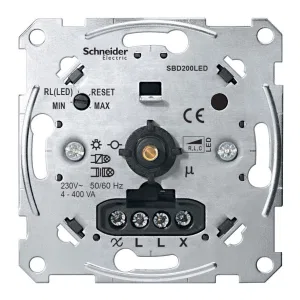 Schneider Electric Merten MTN5134-0000 универсальный диммер для LED ламп, механизм (ШНАЙДЕР) Schneider Electric Merten MTN5134-0000 универсальный диммер для LED ламп, механизм (ШНАЙДЕР)