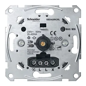 Schneider Electric MTN5138-0000 светорегулятор-механизм, серия Merten, 20-420 ВА (ШНАЙДЕР) Schneider Electric MTN5138-0000 светорегулятор-механизм, серия Merten, 20-420 ВА (ШНАЙДЕР)