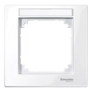 Рамка 1 пост Schneider Electric MERTEN M-PLAN, активно-белый (ШНАЙДЕР) Рамка 1 пост Schneider Electric MERTEN M-PLAN, активно-белый (ШНАЙДЕР)