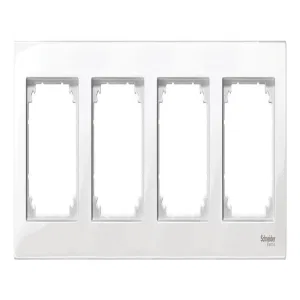 Schneider Electric MERTEN M-PLAN MTN515419 рамка на 4 поста, полярно-белый (ШНАЙДЕР) Schneider Electric MERTEN M-PLAN MTN515419 рамка на 4 поста, полярно-белый (ШНАЙДЕР)