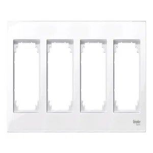 Рамка 4 поста Schneider Electric MERTEN M-PLAN, активно-белый (ШНАЙДЕР) Рамка 4 поста Schneider Electric MERTEN M-PLAN, активно-белый (ШНАЙДЕР)