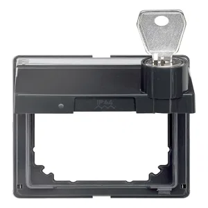 Schneider Electric MERTEN AQUADESIGN MTN516314: крышка для розетки IP44, антрацит (ШНАЙДЕР) Schneider Electric MERTEN AQUADESIGN MTN516314: крышка для розетки IP44, антрацит (ШНАЙДЕР)