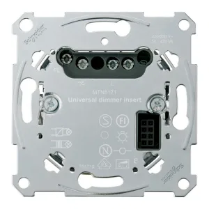 Schneider Electric MTN5171-0000 — механизм универсального светорегулятора, 10–420 Вт для LED 7–210 Вт (ШНАЙДЕР) Schneider Electric MTN5171-0000 — механизм универсального светорегулятора, 10–420 Вт для LED 7–210 Вт (ШНАЙДЕР)