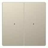 Клавиша двойная Schneider Electric MERTEN D-LIFE, песочный