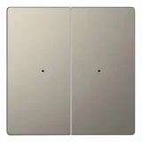 Schneider Electric Merten D-Life MTN5220-6050, клавиша двойная, никель