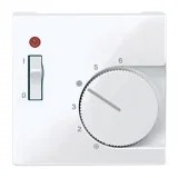 Накладка на терморегулятор Schneider Electric MERTEN SYSTEM M MTN534825 (активно-белый)