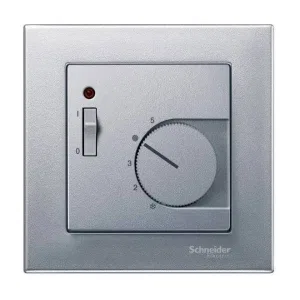 Накладка на терморегулятор Schneider Electric MERTEN SYSTEM M MTN536160, алюминий (IP20) (ШНАЙДЕР) Накладка на терморегулятор Schneider Electric MERTEN SYSTEM M MTN536160, алюминий (IP20) (ШНАЙДЕР)