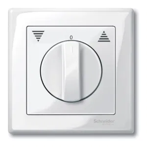 Накладка на жалюзийный выключатель Schneider Electric MERTEN SYSTEM M, белый (ШНАЙДЕР) Накладка на жалюзийный выключатель Schneider Electric MERTEN SYSTEM M, белый (ШНАЙДЕР)