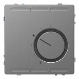Schneider Electric MTN5762-6036 термостат комнатный Merten D-Life, нержавеющая сталь