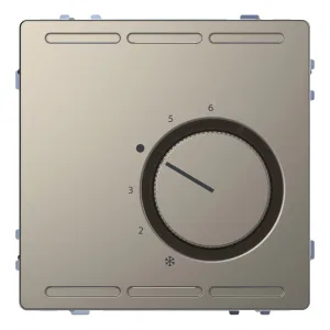 Термостат комнатный Schneider Electric MERTEN D-LIFE MTN5763-6050 (никель) (ШНАЙДЕР) Термостат комнатный Schneider Electric MERTEN D-LIFE MTN5763-6050 (никель) (ШНАЙДЕР)