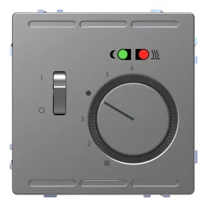 Schneider Electric MTN5764-6036 Термостат для теплого пола, с выносным датчиком, Merten D-Life, нержавеющая сталь (ШНАЙДЕР) Schneider Electric MTN5764-6036 Термостат для теплого пола, с выносным датчиком, Merten D-Life, нержавеющая сталь (ШНАЙДЕР)