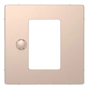 Накладка на термостат Schneider Electric MERTEN D-LIFE (шампань) MTN5775-6051 (ШНАЙДЕР) Накладка на термостат Schneider Electric MERTEN D-LIFE (шампань) MTN5775-6051 (ШНАЙДЕР)
