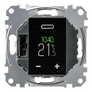 Schneider Electric MTN5776-0000 программируемый термостат с сенсорным дисплеем D-Life (ШНАЙДЕР) Schneider Electric MTN5776-0000 программируемый термостат с сенсорным дисплеем D-Life (ШНАЙДЕР)