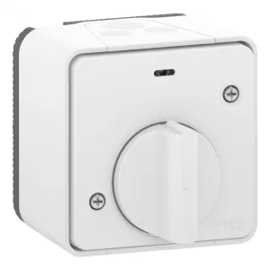 Schneider Electric Mureva Styl MUR39067 выключатель с таймером, белый, IP55 (ШНАЙДЕР) Schneider Electric Mureva Styl MUR39067 выключатель с таймером, белый, IP55 (ШНАЙДЕР)