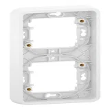 Schneider Electric MUR39151 рамка 2-постовая, вертикальная, белая