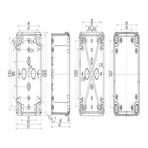 ПЛАСТ.КОРОБКА 164X121X87 PK-UL IP66 (ШНАЙДЕР) ПЛАСТ.КОРОБКА 164X121X87 PK-UL IP66 (ШНАЙДЕР)