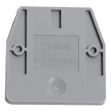 Schneider Electric NSYTRACM22 торцевая крышка Linergy TR, 1 мм, серый, 50 шт.