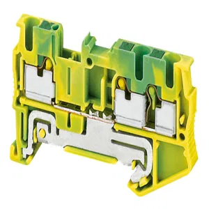 Клемма для заземления Schneider Electric TERMINAL 2,5 мм², желто-зеленый, NSYTRP23PE (ШНАЙДЕР) Клемма для заземления Schneider Electric TERMINAL 2,5 мм², желто-зеленый, NSYTRP23PE (ШНАЙДЕР)
