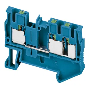 Клеммник втычной проходной Schneider Electric Linergy TR 4 мм², синий, NSYTRP43BL (ШНАЙДЕР) Клеммник втычной проходной Schneider Electric Linergy TR 4 мм², синий, NSYTRP43BL (ШНАЙДЕР)