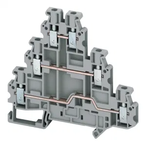 Клеммник Schneider Electric Linergy TR 2,5 мм², серый, NSYTRV26T (ШНАЙДЕР) Клеммник Schneider Electric Linergy TR 2,5 мм², серый, NSYTRV26T (ШНАЙДЕР)